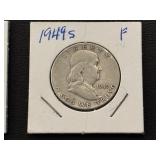 1949-S Franklin Half Dollar