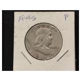 1949-S Franklin Half Dollar