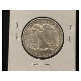 1943-D Walking Liberty Half Dollar