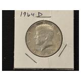 1964-D Kennedy Half Dollar