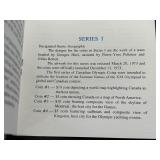 Canadian Olympic Coin Set $10 and $5 Dollar .925 Silver Coins Over 30 Ounces Fine Silver Total