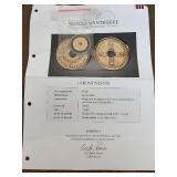 1936 1 Krone Gold Plated