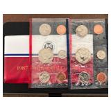 1987 P & D Mint Set