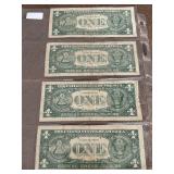 1957 Blue Seal $1 Dollar Silver Certificates