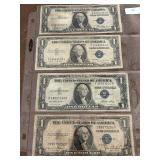 1935 Blue Seal $1 Dollar Silver Certificates