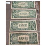 1935 Blue Seal $1 Dollar Silver Certificates