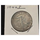 1942 Walking Liberty Half Dollar