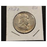 1963-D Franklin Half Dollar