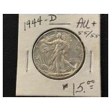 1944-D Walking Liberty Half Dollar
