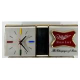 Vintage Miller High Life Advertising Wall Clock