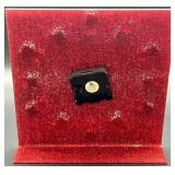 Las Vegas Inspired LED Table Sign and Dice Theme Wall Clock Set