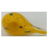 Set of 3 Colorful Murano-Style Glass Paperweights and Vase