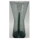 Morgantown Hoffman House Smoke Grey Glass Pitcher