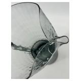 Morgantown Hoffman House Smoke Grey Glass Pitcher