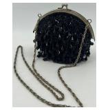 Art Deco Style Frame and Vintage Beaded Evening Bag