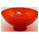 Old Georgetown Ruby Red Crystal Bowl by Georgantown Glass