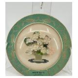 Set of 5 Limoges France Porcelain Decorative Pieces with Floral Design