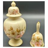 Victorian Garden Dogwood Vanity Set by Cor, Made in Japan