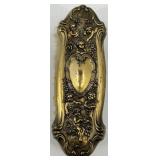 Antique Gilded Vanity Set with Mirror and Brushes