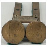 Vintage Adams and Westlake Railroad Kerosene Lamp & Railroad Items Set