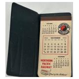 Vintage Adams and Westlake Railroad Kerosene Lamp & Railroad Items Set