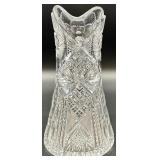 Antique American Brilliant Period (ABP) Cut Glass Pitcher