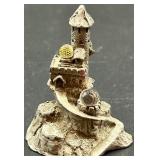 Set of 4 Spoontiques Wizard and Castle Figurines