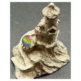 Set of 4 Spoontiques Wizard and Castle Figurines