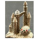 Set of 4 Spoontiques Wizard and Castle Figurines