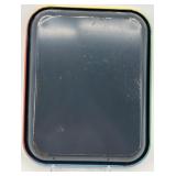 Set of 4 Coca-Cola Purple Glasses and Vintage Coca-Cola Tray