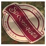 Set of 2 Spoontiques Wizard Figurines on Amethyst Bases