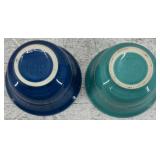 Set of 8 Fiestaware Ceramic Bowls in Assorted Colors