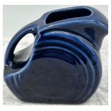 Fiestaware Cobalt Blue Ceramic Tableware Set with Creamer, Sugar Bowl, Tray and small Pitcher