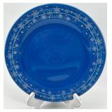 Fiestaware Dinnerware Set - Snowflake Pattern Includes Plates and Mug