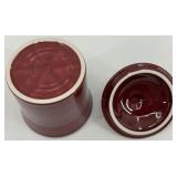 5 piece assorted Fiestaware set including creamer and sugar with tray, small jar and pitcher