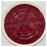 5 piece assorted Fiestaware set including creamer and sugar with tray, small jar and pitcher