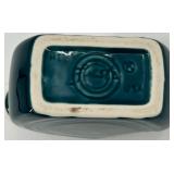 5 piece assorted Fiestaware set including creamer and sugar with tray, small jar and pitcher