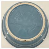 Fiestaware Periwinkle Blue Lidded Ceramic Dish