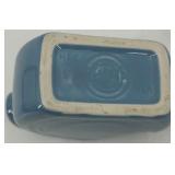 Fiestaware Ceramic Sugar and Creamer Set with Tray in Periwinkle Blue