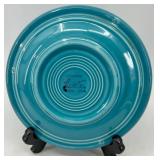 5 Piece set of Fiestaware Dinnerware - Turquoise Plates and Cup