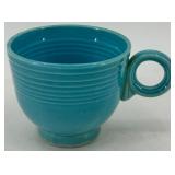 5 Piece set of Fiestaware Dinnerware - Turquoise Plates and Cup