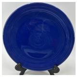 Set of 4 Genuine Fiestaware Dinner Plates in Assorted Colors, including Fiestaware dancing lady dealer plate