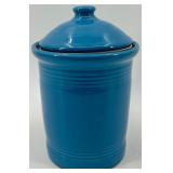 Fiestaware Set: Lidded Jar and Bowl