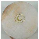 Set of 5 Onyx Wine Goblets with Veined Design