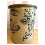 Red Wing Collectors Society 35th Annual Convention Commemorative Stoneware Crock - 35 Gallon - ONE OF 2 MADE!