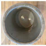 Vintage Red Wing Union Stoneware Crock with Birch Leaves Design