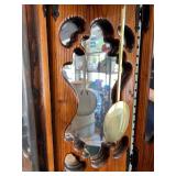 Handcrafted Wall Pendulum Clock with Pine Finish