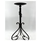 Decorative Wrought Iron Candlestick Holder