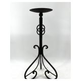Decorative Wrought Iron Candlestick Holder