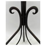Decorative Wrought Iron Candlestick Holder